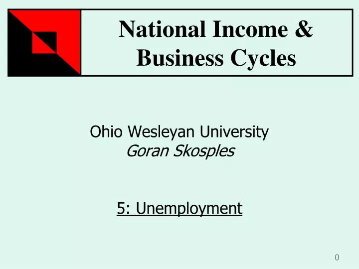 ohio wesleyan university goran skosples 5 unemployment
