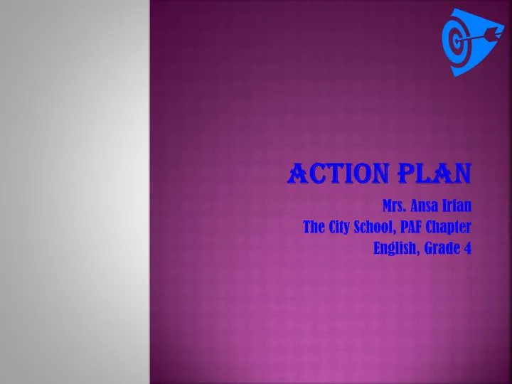 action plan