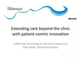 The Patient-centric information hub