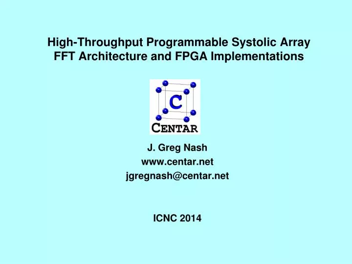 high throughput programmable systolic array fft architecture and fpga implementations