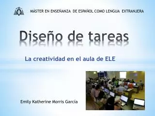 dise o de tareas