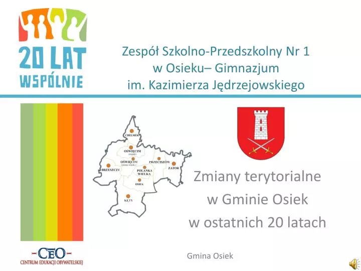 zesp szkolno przedszkolny nr 1 w osieku gimnazjum im kazimierza j drzejowskiego