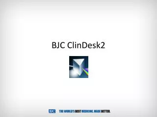 BJC ClinDesk2