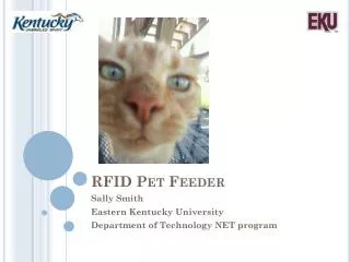 RFID Pet Feeder