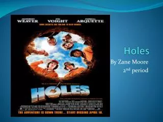holes