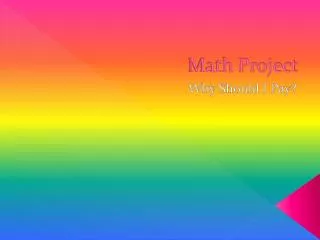 Math Project