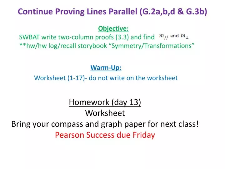 continue proving lines parallel g 2a b d g 3b