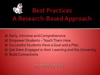 Best Practices A Research-Based Approach