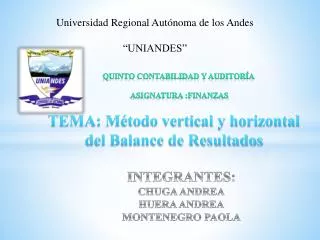 Universidad Regional Autónoma de los Andes “UNIANDES”