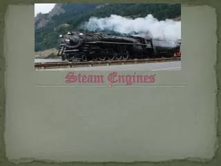 Steam Engines