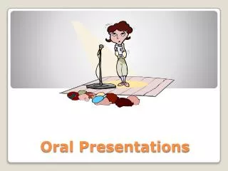 oral presentations