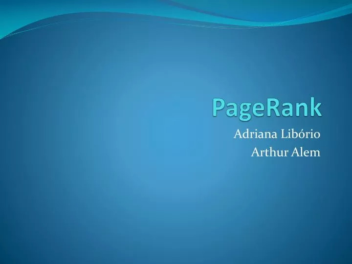 pagerank