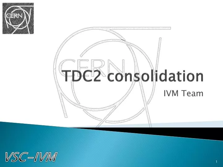 tdc2 consolidation