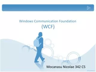 windows communication foundation wcf