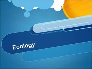 Ecology