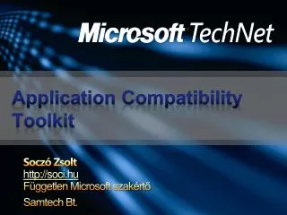application compatibility toolkit