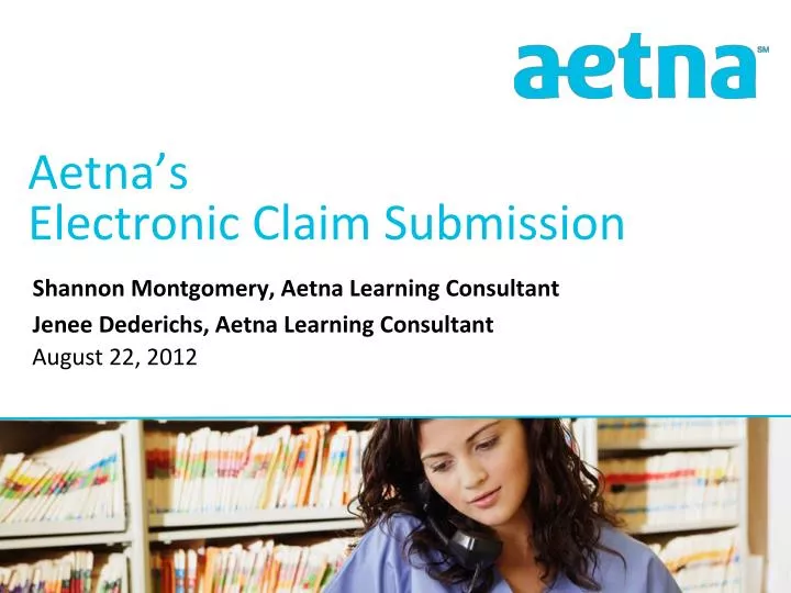 aetna s electronic claim submission