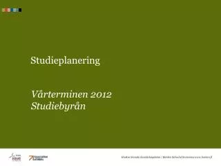 studieplanering
