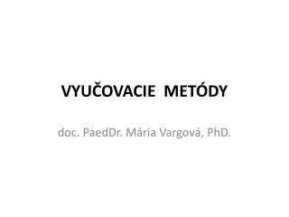 vyu ovacie met dy
