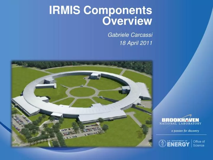irmis components overview