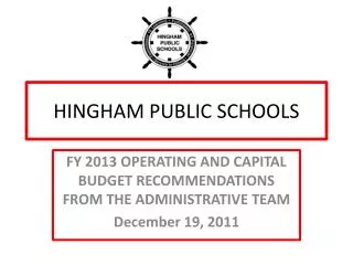hingham public schools