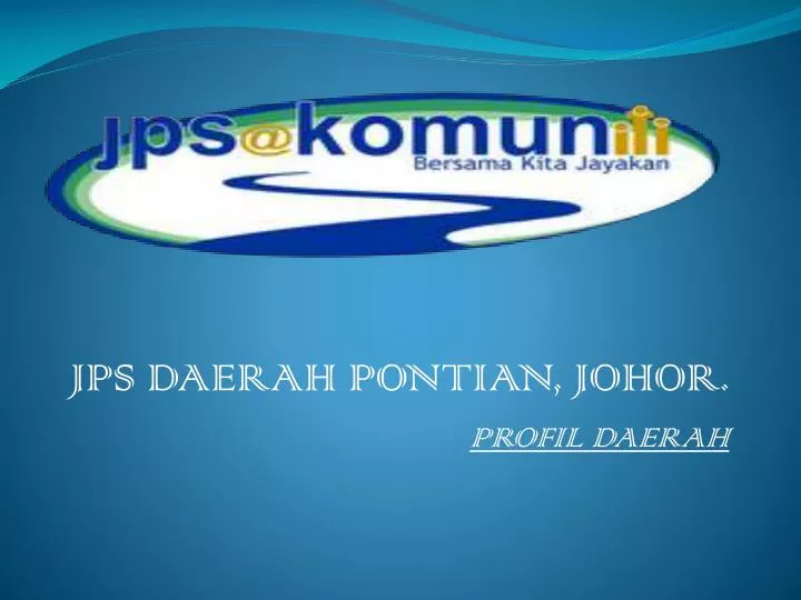 jps daerah pontian johor profil daerah