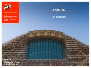 AppDNA An Overview