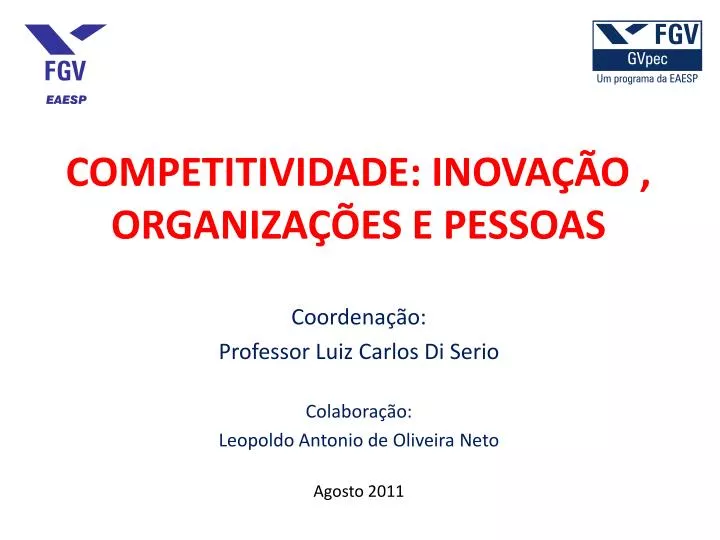 competitividade inova o organiza es e pessoas