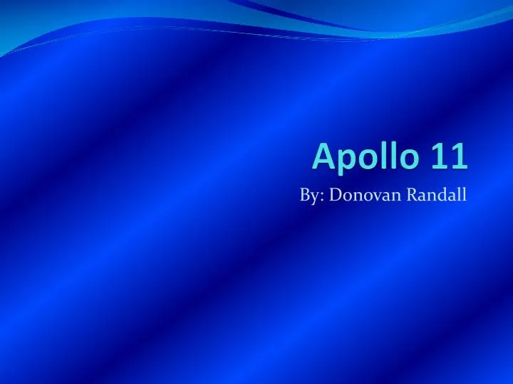 apollo 11