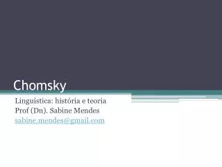 chomsky