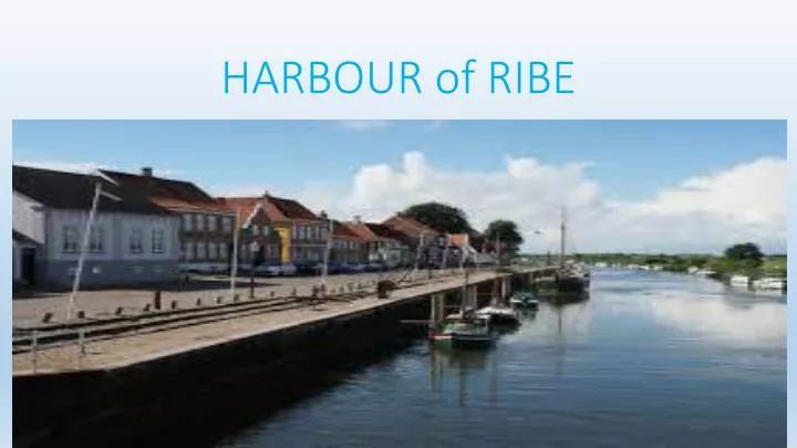 harbour of ribe
