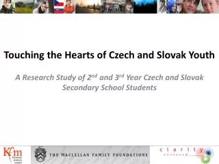 Touching the Hearts of Czech and Slovak Youth