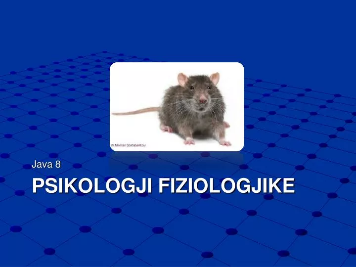 psikologji fiziologjike