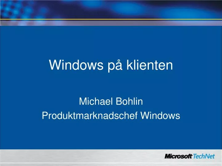 windows p klienten