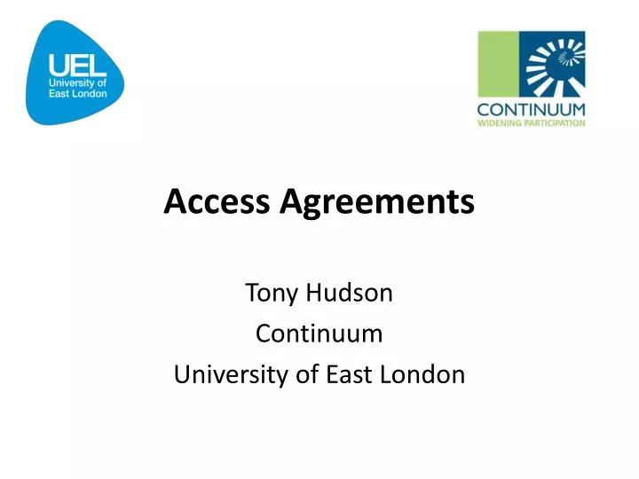 access agreements