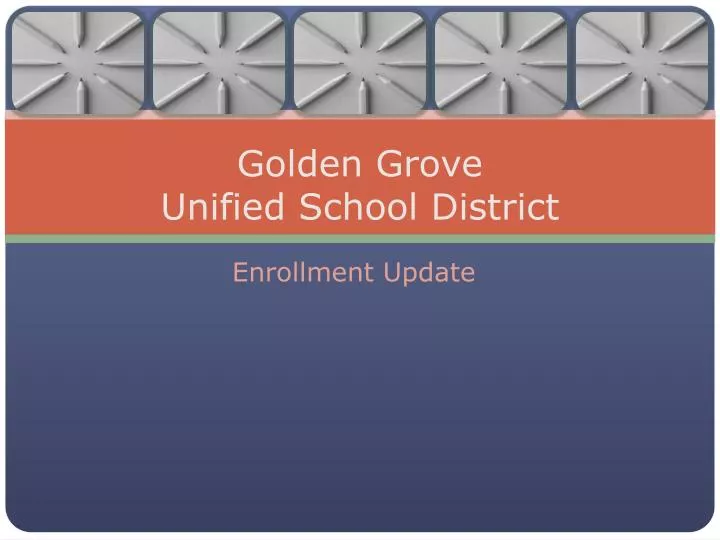 golden grove unified school district