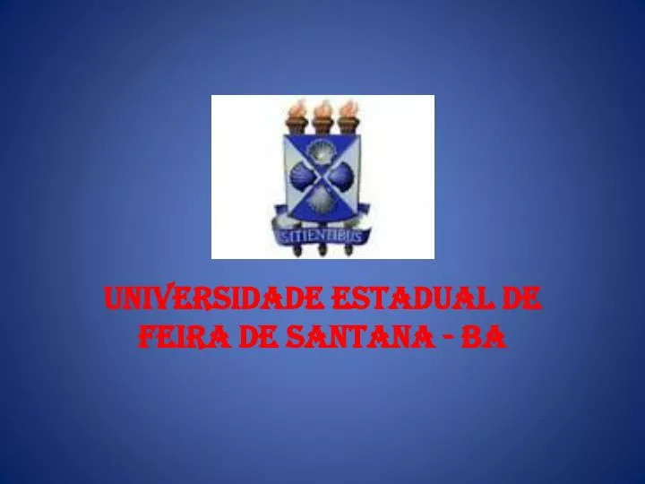 universidade estadual de feira de santana ba