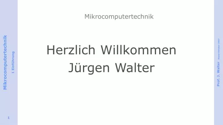 mikrocomputertechnik