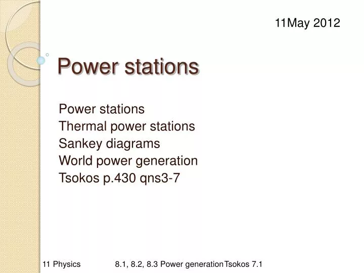 power stations