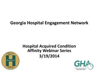 Georgia Hospital Engagement Network