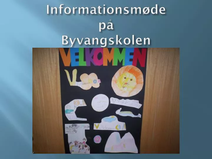 informationsm de p byvangskolen