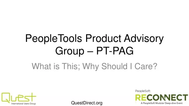 peopletools product advisory group pt pag