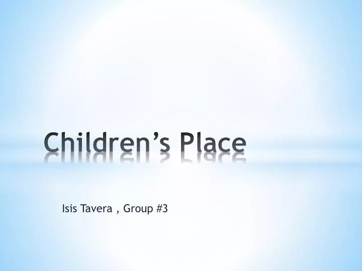 children s place