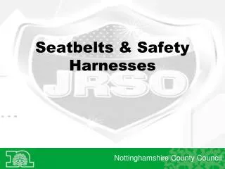 Seatbelts &amp; Safety Harnesses