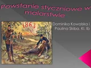 powstanie styczniowe w malarstwie