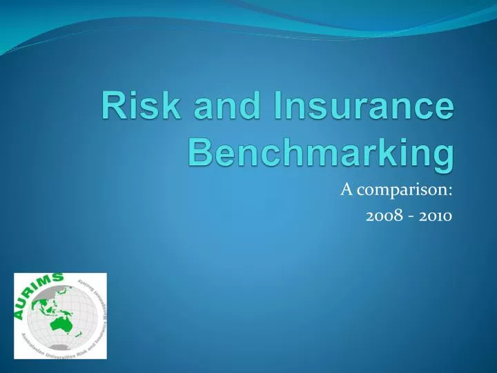 risk and insurance benchmarking