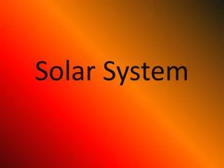 Solar System