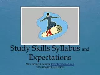 Study Skills Syllabus and Expectations