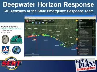 GIS Activities of the State Emergency Response Team