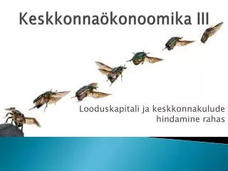 keskkonna konoomika iii